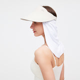 Anti-UV Neck Shade UPF 50+ Sun Protection Hat Drape Adjustable Neck Protector Unisex Face Covering