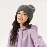 US Stock Women's Winter Heated Knit Hat