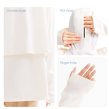 Women's Waterproof Sun Protection Hoodie UPF 50+ Breathable Jacket