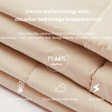 US Stock Camping Blanket 90% White Down Packable Soft Wearable Scarf