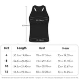 US Stock Women's Workout Tank Tops Sleeveless Racerback Athletic Yoga Shirts