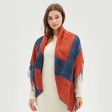 Women's Warm Scarf Cozy Shawl Soft Long Wrap for Fall Winter