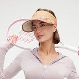 Reversible Straw Visor Hat Roll Up Foldable Double-Sided Sun Protection Cap UPF 2000+