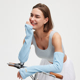 Women's Loose Fit Sun Arm Sleeves UPF50+ Anti-UV Arm Guards for Outdoor Activities