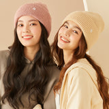 Japan Stock  Winter Warm Beanie Cap Wool Heated Knit Hat