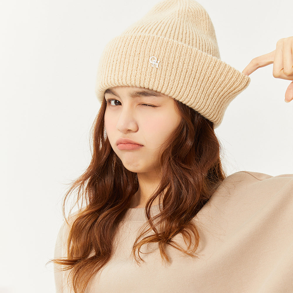 Japan Stock  Winter Warm Beanie Cap Wool Heated Knit Hat