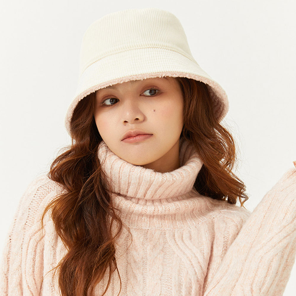 Women's Winter Double-Side Heated Bucket Hat