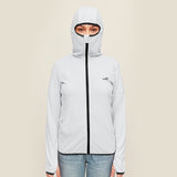 Women's Sun Protection Hoodie Full Wrap Face Protection