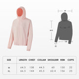 US Stock Women's Sun Protective Jacket Quick Dry Hoodie UPF 50+ Coat
