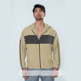 Men's Full Zip Packable Sun Protective Jacket UPF 50+