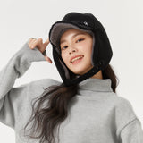 US Stock Women's Winter Cozy Plush Bomber Hat with Earflaps Ushanka Russian Hat Cold Proof Cap