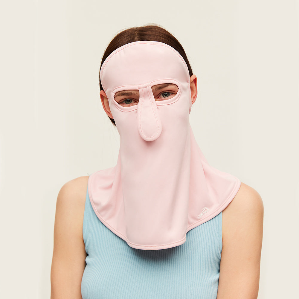 Women's Sunscreen Mask  Facekini Neck Protection UPF50+