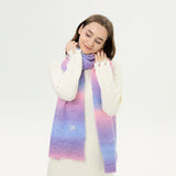 Winter Warm Scarf Soft Knitted Large Blanket Classic Tassel Plaid Wrap Shawl Scarves