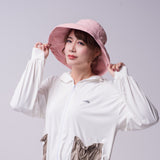 Women's Outdoor UV Protection Foldable Wide Brim Beach Fishing Hat UPF 50+