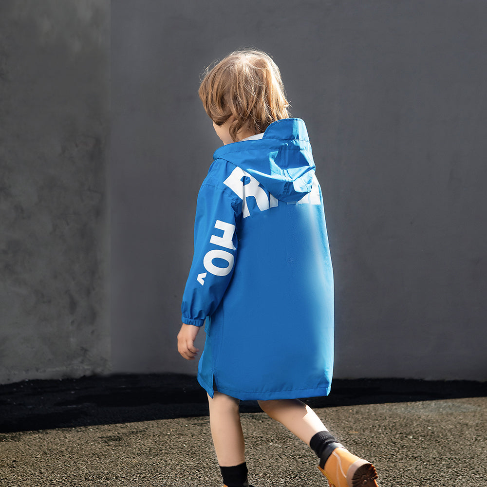 Kid’s Letter-print Raincoat