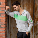 Men's Full Zip Packable Sun Protective Jacket UPF 50+
