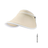 Unisex Premium UV Protection Sun Visor Cap Adjustable Wide Brim Hat UPF 50+