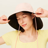 Women's Double-sided Sun Protection Bucket Hat