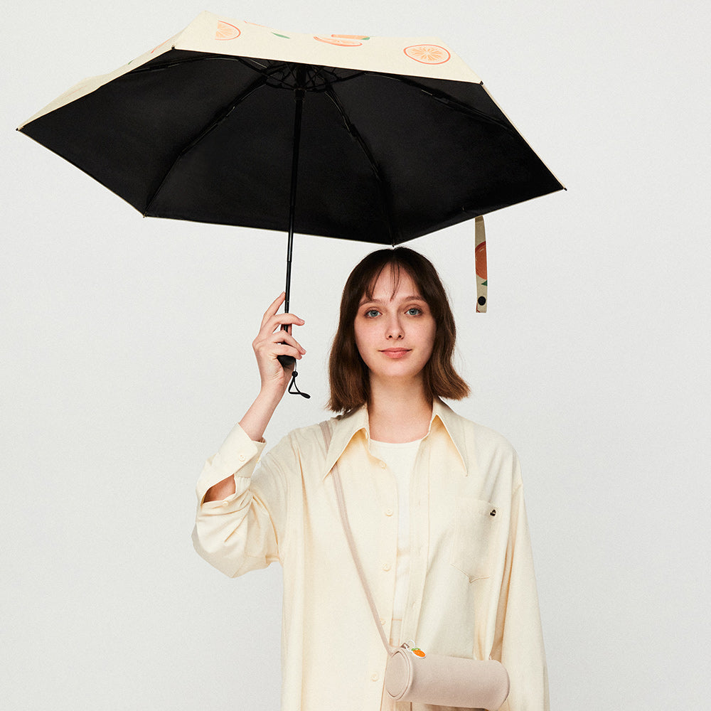 Bring Sunny Sunscreen And UV Protection Ultra-light Umbrella with Portable Bag