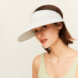 Unisex Large Brim Visor Cap UPF 50+ Sun Protection Hat