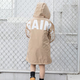 Kid’s Letter-print Raincoat