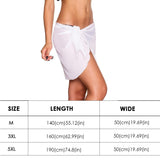 Women's Beach Sarong Cover-ups Bikini Coverups Wraps Swimwear Skirt
