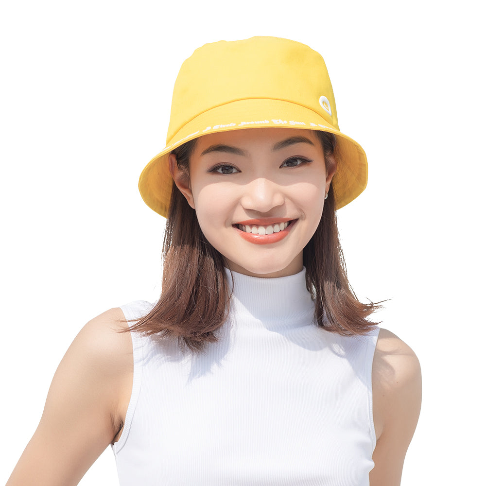 US Stock Women's Travel Beach Bucket Hat UPF 50+ Sun Cap