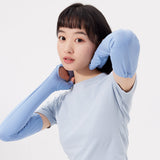 Sun Protection Over Sleeves Gloves UPF 50+ Long Arm Sleeves Mitten