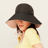 Women's Double-sided Sun Protection Bucket Hat