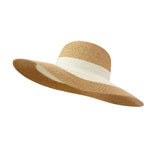 US Stock Women's Trendy Wide Brim Straw Hat Foldable Roll up Sun Beach Caps