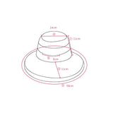 Women's Outdoor UV Protection Foldable Wide Brim Beach Fishing Hat UPF 50+