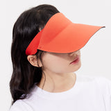 Unisex Sun Visor Hat Adjustable Sun Protection Baseball Golf Outdoor Activities Cap UPF50+