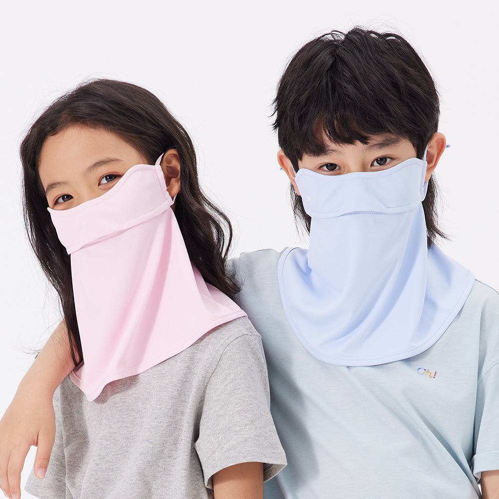 Kid's Sun Protection Face Cover Breathable Neck Gaiter UPF 50+