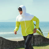 Men's Full Zip Quick-Dry Sun Protective Jacket UPF 50+