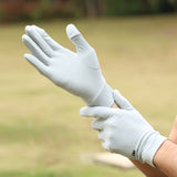 Men's Touchscreen Gloves UPF 50+ Sun Protection Workout Gloves
