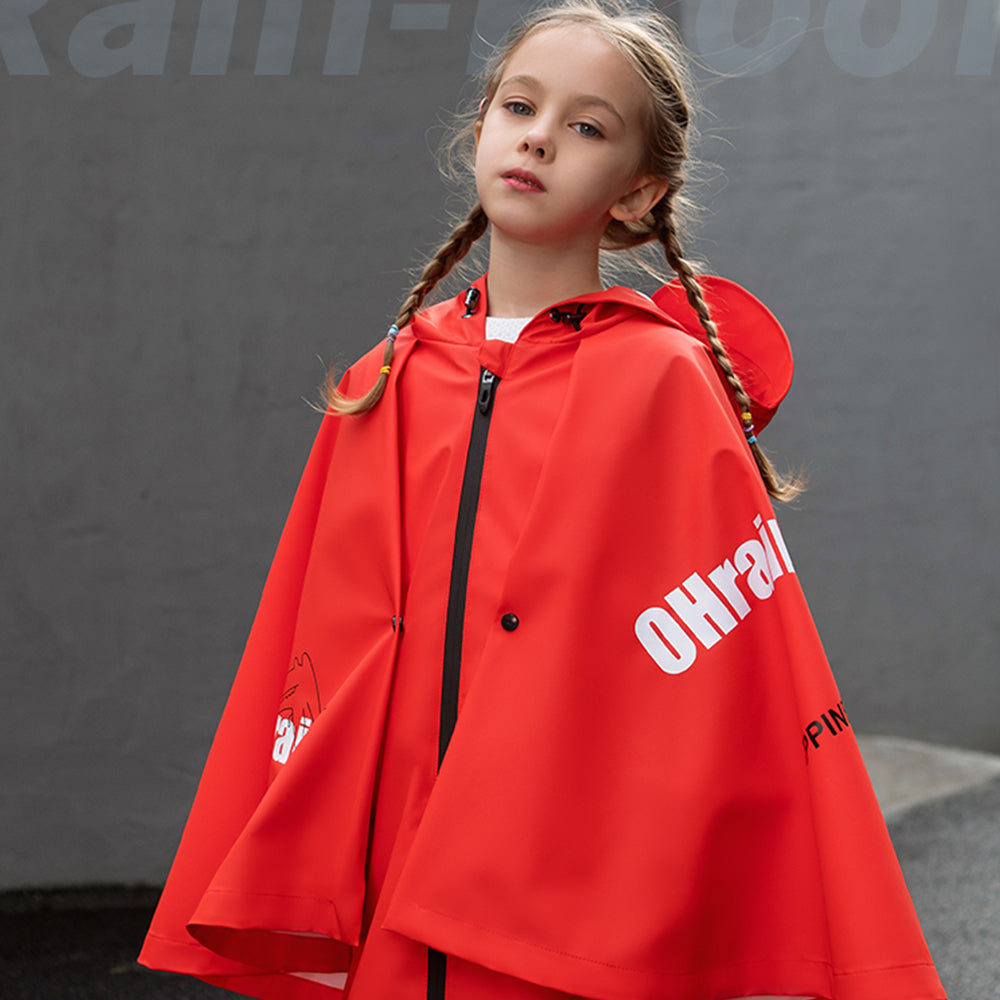 Kid’s False-two Rainproof Coat