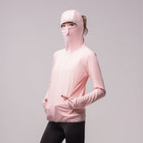 US Stock Women's Ninja Style Full Sun Protection Coat UPF 50+ Clothing