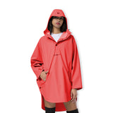 red ultra light rain-proof wind coat