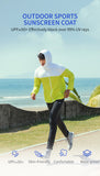 Men's Full Zip Quick-Dry Sun Protective Jacket UPF 50+