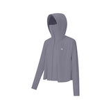 Cropped Sun Protection Jackets UPF50+ Hoodie Tops Coats