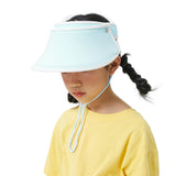 US Stock Kid's UV Protection Adjustable Face Sheild Visor Hat UPF 50+
