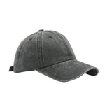 Washed Plain Baseball Cap Retro Adjustable Size Dad Hats