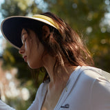Women' Empty Top Large Brim Sun Visor Hat UPF50+
