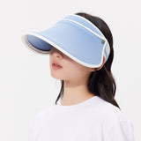 Unisex Premium UV Protection Sun Visor Cap Adjustable Wide Brim Hat UPF 50+