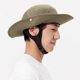Unisex Multi-purpose Bucket Cap Sun Protection Wide Brim Hat UPF 50+