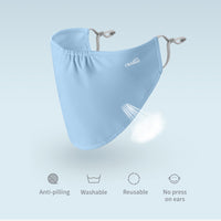 Breathable Large Cover Sunscreen Mask UPF50+