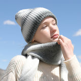 Winter Beanie Cap Warm Chunky Knit Hats for Men and Women