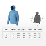 Men’s Breathable Jacket UPF 50+ Sun Protection Performance Coat Quick Dry Hoodie