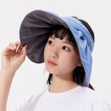 Wide Brim Shell Shape Sun Visor Cap UPF 2000+ Sun Protection Empty Top Hat