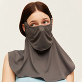 Breathable Face Mask with Neck Protection Sunscreen Neck Gaiter UPF50+